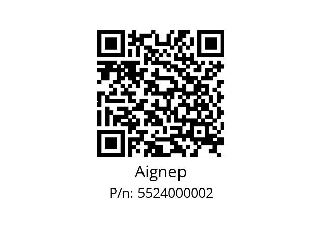   Aignep 5524000002