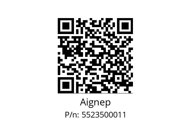   Aignep 5523500011