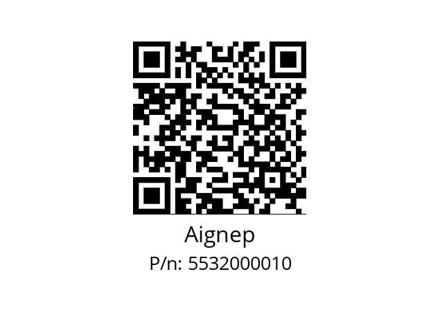   Aignep 5532000010