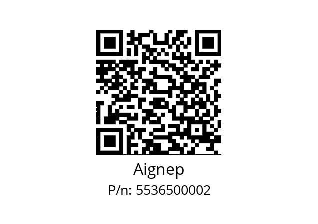   Aignep 5536500002