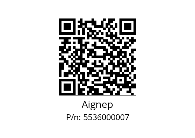   Aignep 5536000007