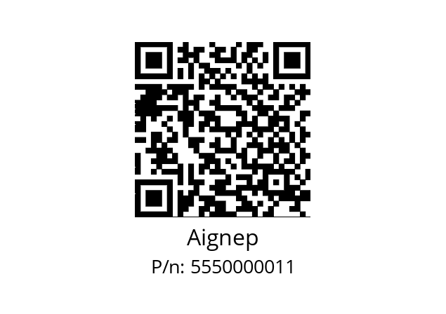   Aignep 5550000011