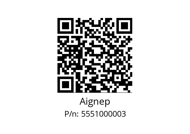   Aignep 5551000003