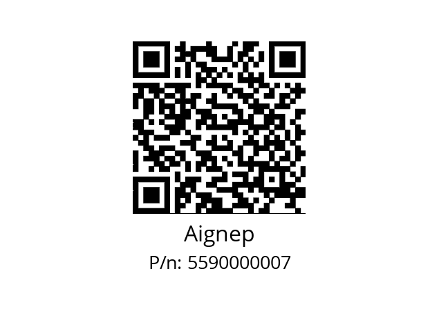   Aignep 5590000007