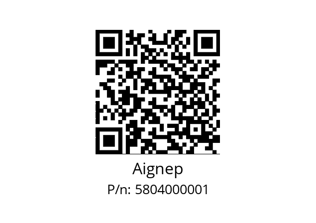   Aignep 5804000001