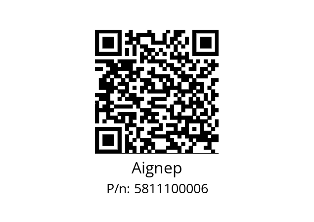   Aignep 5811100006