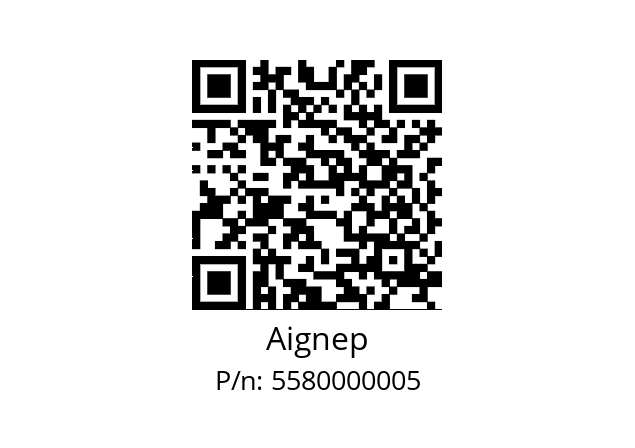   Aignep 5580000005