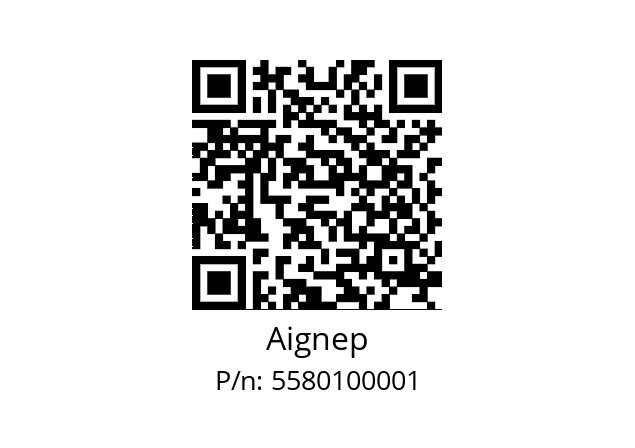   Aignep 5580100001