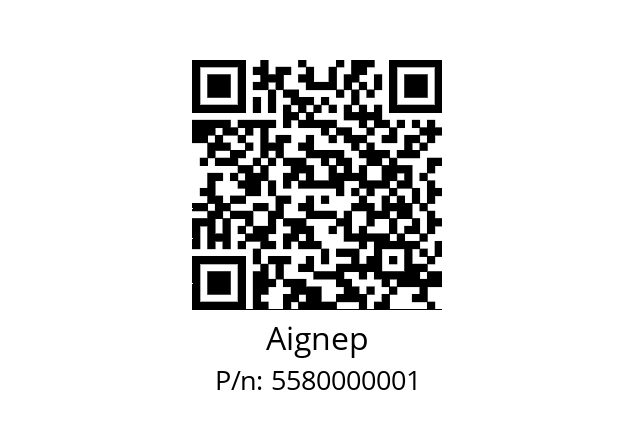   Aignep 5580000001