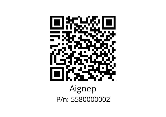   Aignep 5580000002