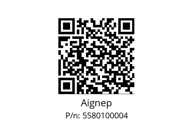   Aignep 5580100004