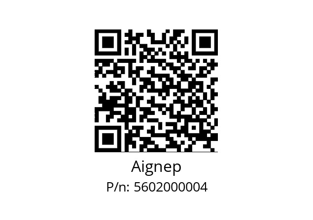   Aignep 5602000004