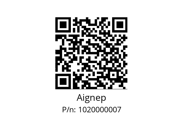   Aignep 1020000007