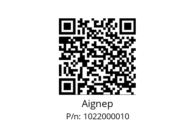   Aignep 1022000010