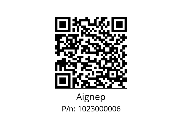   Aignep 1023000006