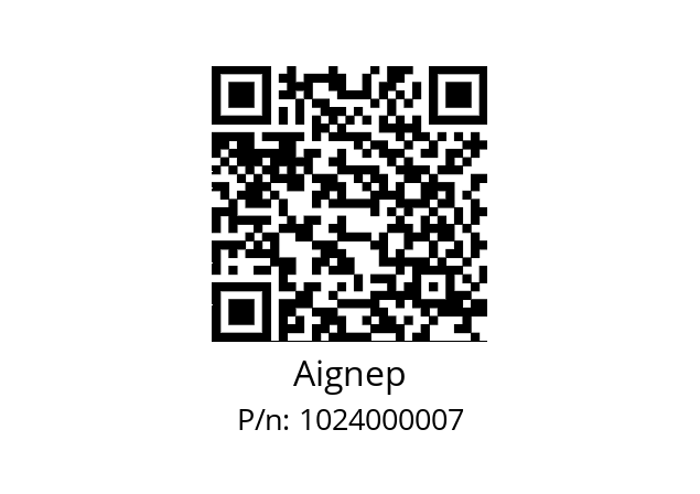   Aignep 1024000007