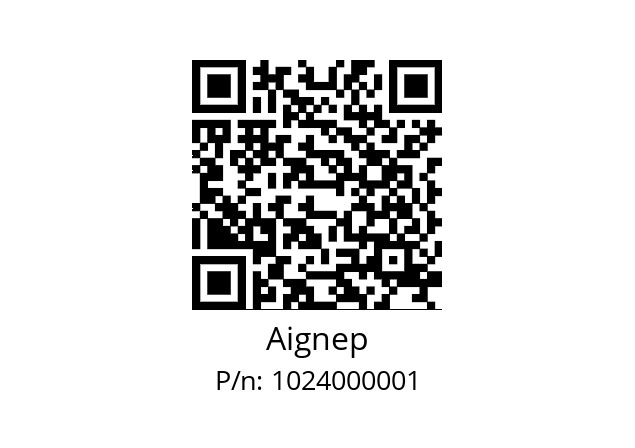   Aignep 1024000001