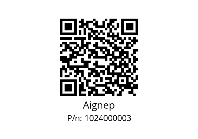   Aignep 1024000003