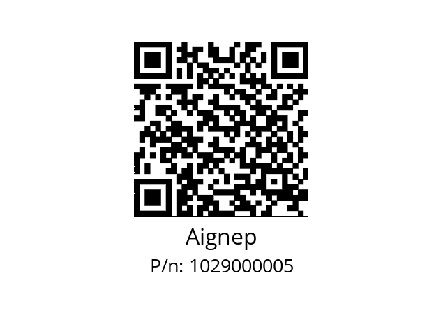   Aignep 1029000005