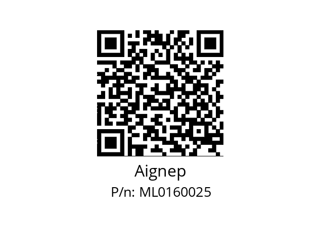   Aignep ML0160025