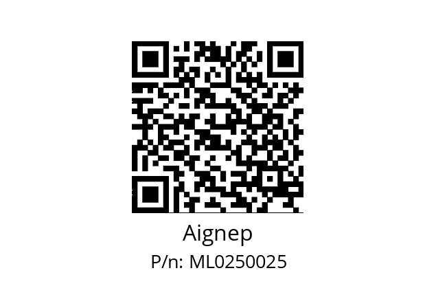   Aignep ML0250025