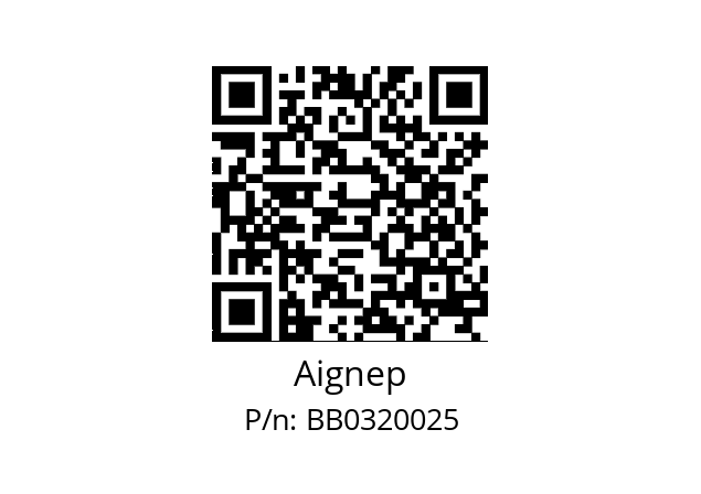   Aignep BB0320025