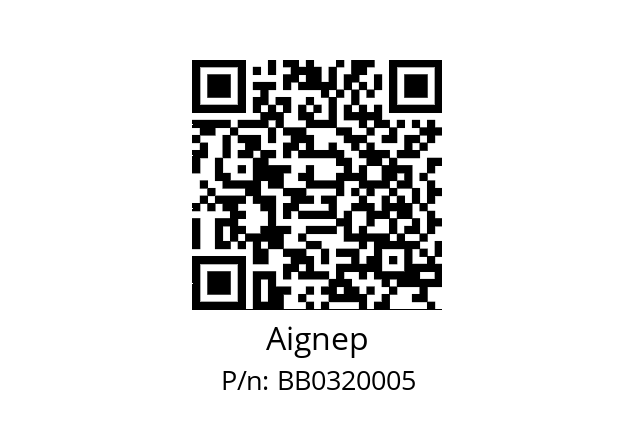   Aignep BB0320005