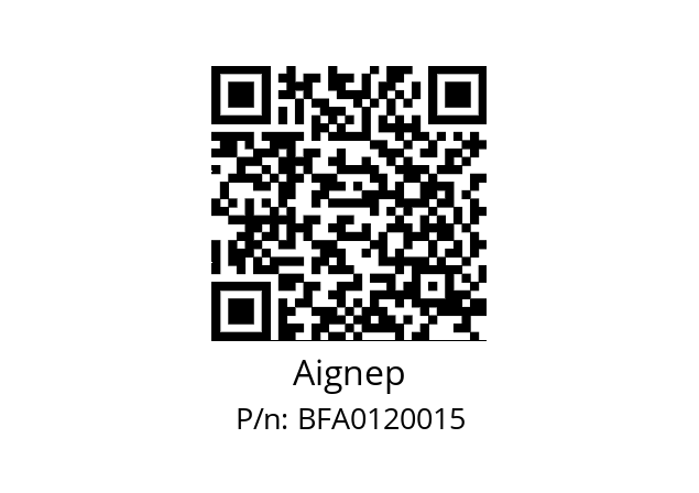   Aignep BFA0120015