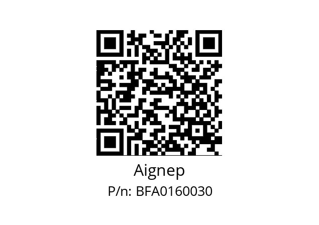   Aignep BFA0160030