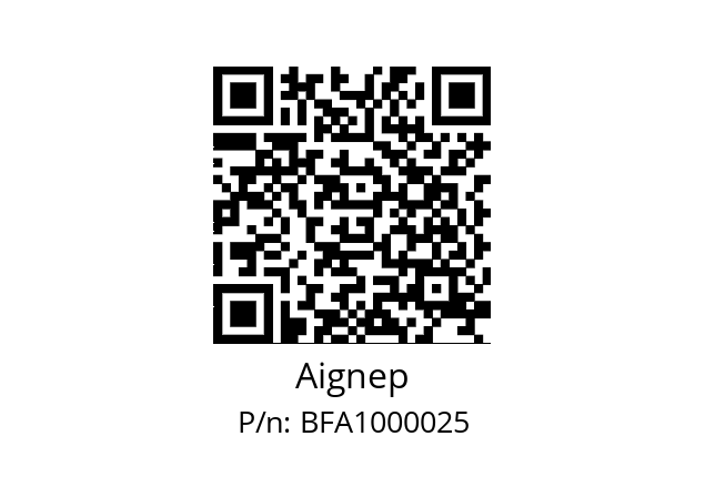   Aignep BFA1000025