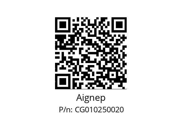   Aignep CG010250020