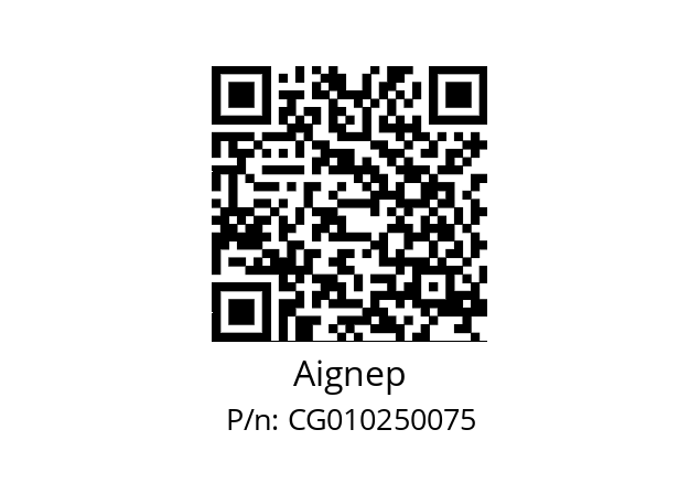   Aignep CG010250075