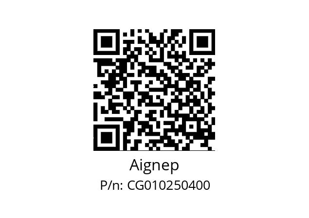   Aignep CG010250400