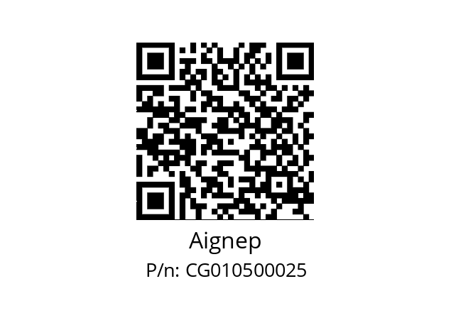   Aignep CG010500025