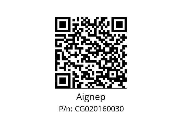   Aignep CG020160030