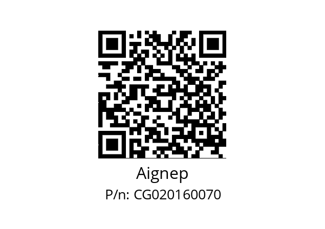   Aignep CG020160070