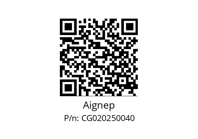   Aignep CG020250040