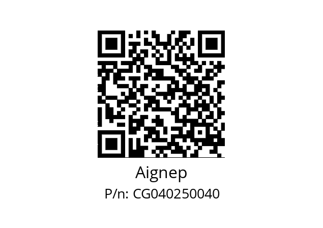   Aignep CG040250040