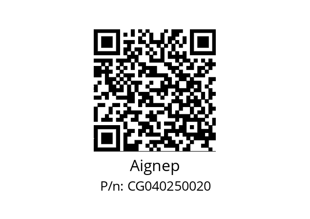   Aignep CG040250020