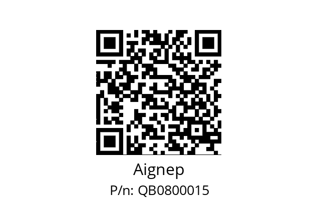   Aignep QB0800015