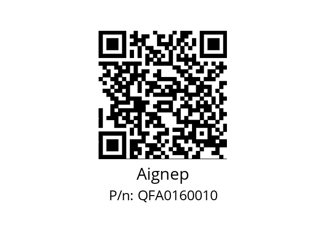   Aignep QFA0160010