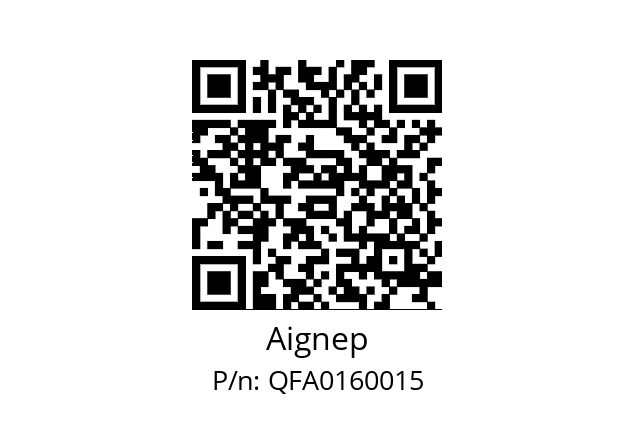   Aignep QFA0160015