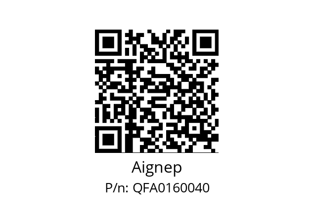   Aignep QFA0160040