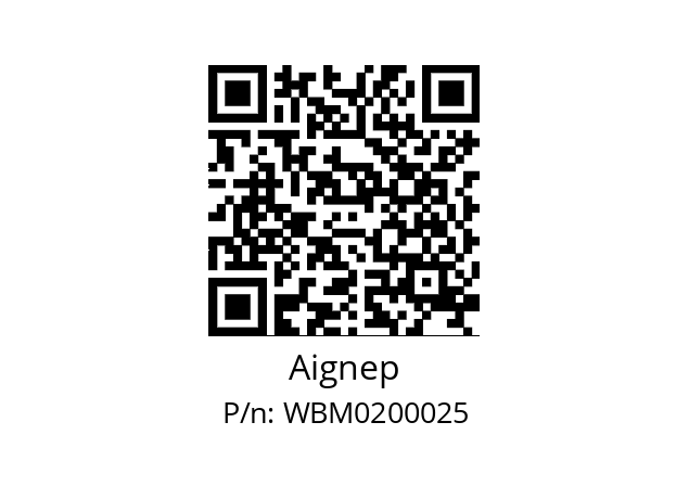   Aignep WBM0200025