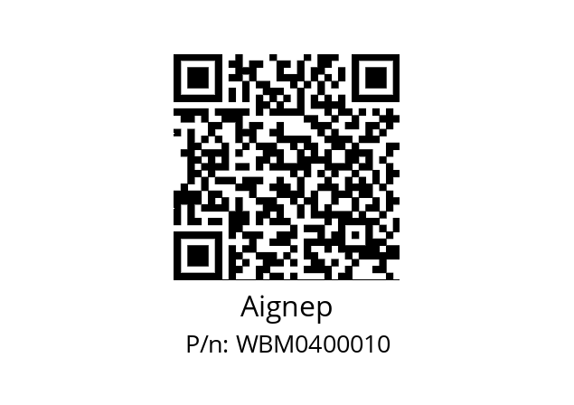   Aignep WBM0400010