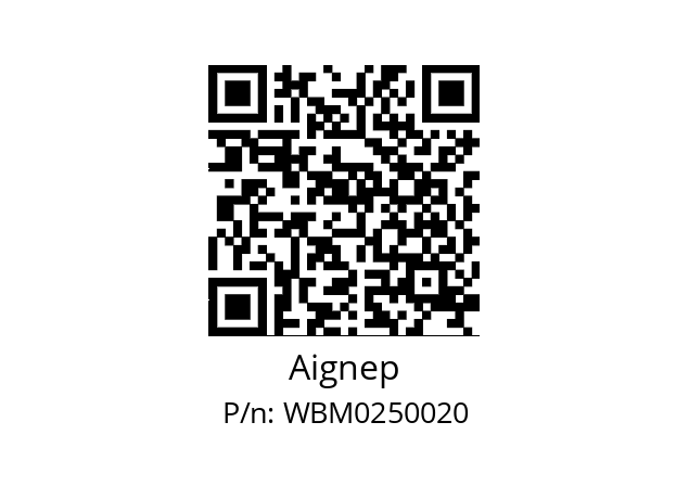   Aignep WBM0250020