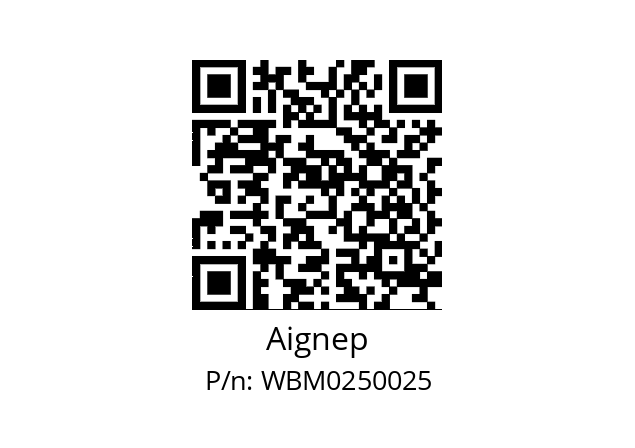   Aignep WBM0250025