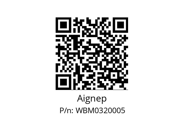   Aignep WBM0320005