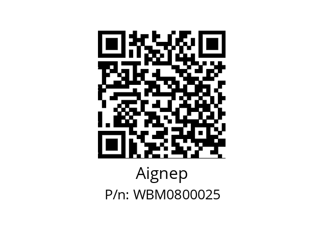   Aignep WBM0800025