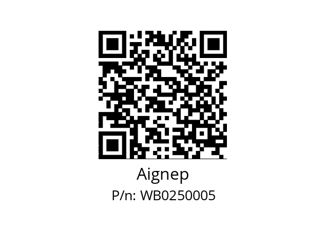   Aignep WB0250005